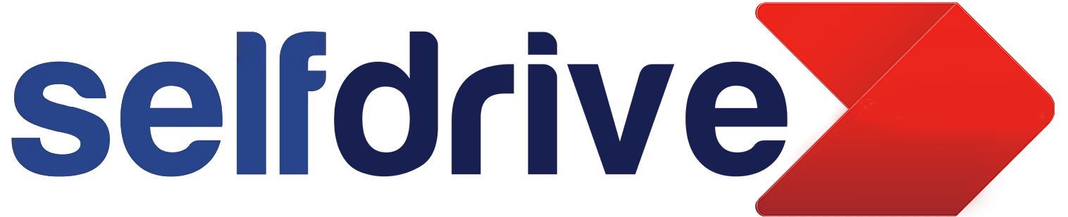 The logo for Selfdrive Car Rental IR